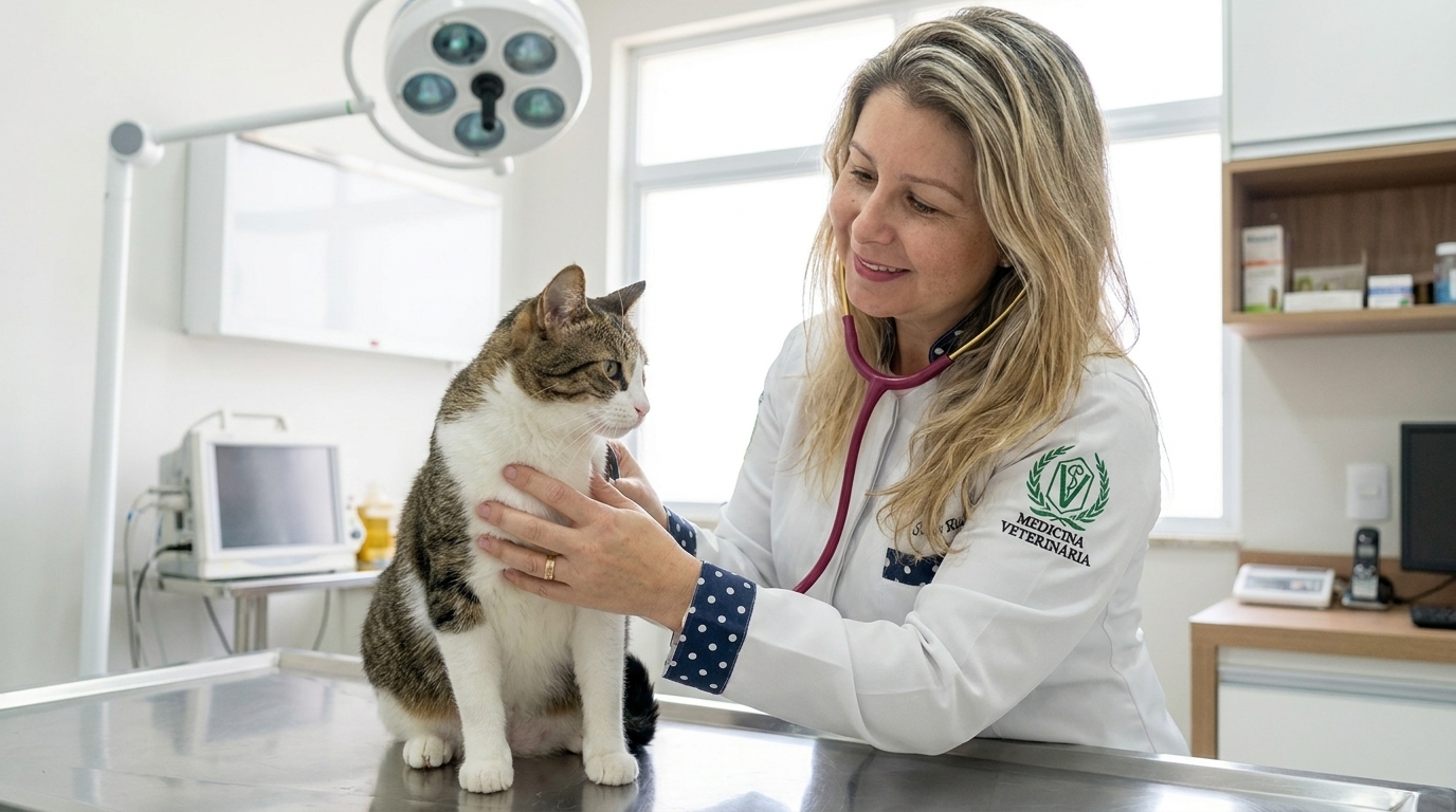 Cuidado Integrativo e Acupuntura Felina